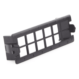 Placa Acopladora Vacía para Distribuidor de Fibra Óptica LP-ODF-8024, Acepta 12 Acopladores SC Simplex o 12 Acopladores LC Duplex, Color Negro