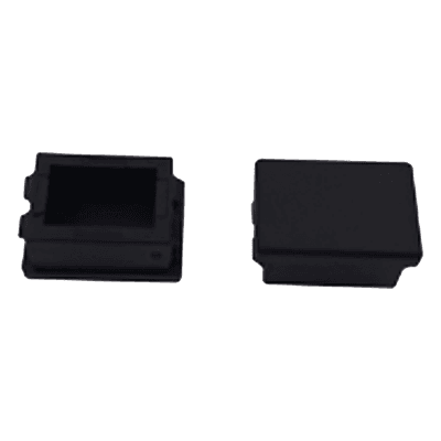 Inserto Ciego para Placas Acopladoras LP-FO-D06 y LP-FO-D12, Color Negro, Bolsa con 100 Pcs