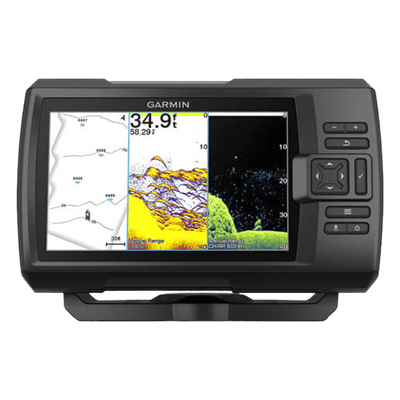 STRIKER Vivid 7cv / Pantalla WVGA a Color 7" / Resolución 800x480 / GPS Integrado / Sonda Tradicional y ClearVü / Frecuencias 50-800 kHz / Potencia 500 W / IPX7 / Quickdraw Contours / Conectividad Wi-Fi