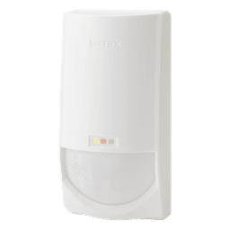 Sensor de Movimiento PIR / Uso en Interior/ Función Anti-mascara/ Compatible con cualquier panel de alarma / Alambrico