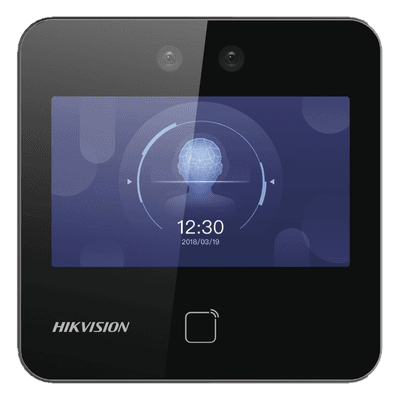 Terminal Min Moe WiFi / Touch de Reconocimiento Facial Ultra Rápido para ASISTENCIA y Control de ACCESO / 1500 Rostros y 3,000 tarjetas /  Lee códigos QR / Videoportero / Detección de Cubrebocas / SIP Estandar / HIK-IA