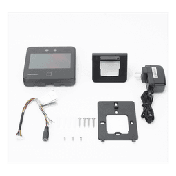 Terminal Min Moe WiFi / Touch de Reconocimiento Facial Ultra Rápido para ASISTENCIA y Control de ACCESO / 1500 Rostros y 3,000 tarjetas /  Lee códigos QR / Videoportero / Detección de Cubrebocas / SIP Estandar / HIK-IA