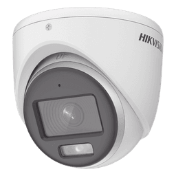 [ColorVu] Turret TURBOHD 3K (5 Megapixel) / Micrófono Integrado / Lente 3.6 mm / Imagen a Color 24/7 / 40 mts Luz Blanca / Exterior IP67 / dWDR / 4 Tecnologías