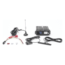 DVR Móvil / Multiplataforma / 4 Canales AHD 2 Megapixel / Almacenamiento en Memoria SD / H.265 / Chip IA Embebido / Soporta 4G / WiFi / GPS