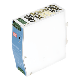 Fuente de Poder para Riel DIN / 120W / Salida 24Vcc 5A / Entrada Universal 90-264Vca / Eficiencia 88%
