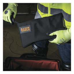 Estuche con cierre relámpago, portaherramientas de nylon Cordura de 31,8 cm.