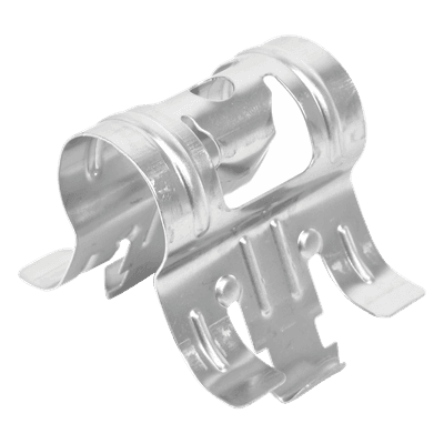 Sujetador de Presión para Cable Coaxial de 1/2. Paquete de 10 Piezas