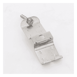 Sujetador de Doble Click para Cable Coaxial de 7/8 Paquete de 10 Piezas