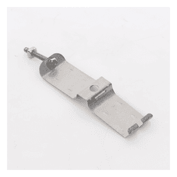 Sujetador de Doble Click / Cable Coaxial 1 1/4 Pulgadas / Paquete 10 Piezas / Montaje Sin Herramientas
