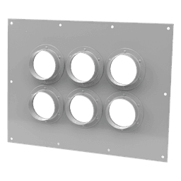 Placa Pasamuro con Capacidad de 6 Botas de 4