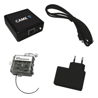 Kit CAME Connect / Para Apertura de Motores y Barreras Por Medio de APP / 3 Perfiles de Trabajo para Usuario, Propietario e Instalador 