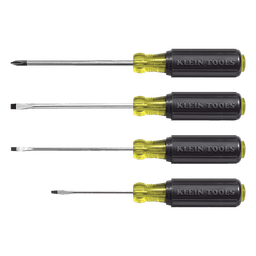 Juego de desarmadores miniatura de punta ranurada y Phillips de 4 piezas