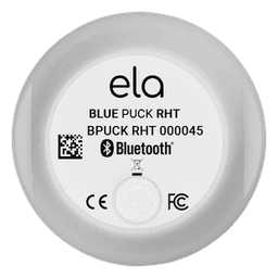 Sensor BLE de Temperatura y Humedad BLUEPUCK RHT — IP65, Alcance 500m, Batería 18 Años, Compatible Teltonika/Ruptela/TopFly
