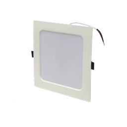 Spot Cuadrado Empotrable / 17.5 x 17.5 cm / Luz Fría / 110 V / 15 W / 1200 lúmenes / 25000 hrs / Ángulo de apertura 120° / IP20