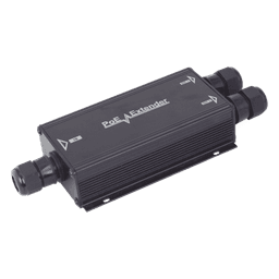 Extensor PoE/ 100 Metros / Intemperie (IP66) / 60 Watts / 1 puerto @ 2 salidas a 30 W  / No requiere fuente de alimentación adicional