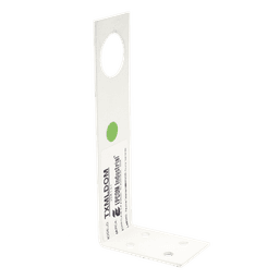 Montaje en L para instalación de antenas tipo Domo (Amplificación Celular). 