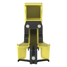 Bajada Para Canaleta FiberRunner™, Uso con Medidas 4x4, 6X4, 12X4, o 24X12, Con Reducción a 2X2, Color Amarillo
