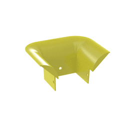 Accesorio de Control de Radio de Curvatura, Para Bajadas de Cable con Canaletas FiberRunner 4x4, Color Amarillo