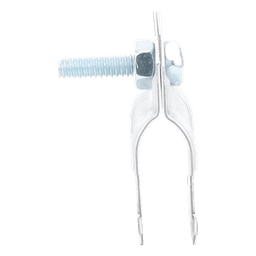 Abrazadera Unicanal para Conduit Pared Gruesa  y PVC de  1/2" (13 mm).