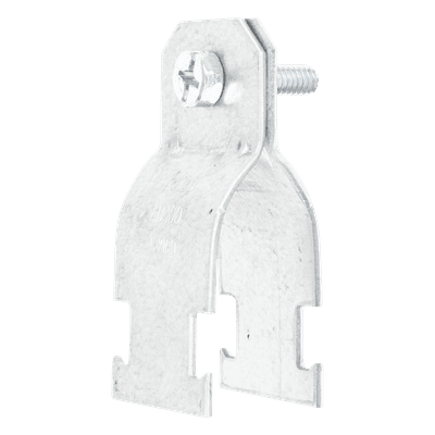 Abrazadera Unicanal para Conduit Pared Gruesa y PVC de 3/4" (19 mm).