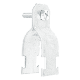 Abrazadera Unicanal para Conduit Pared Gruesa y PVC de 3/4" (19 mm).