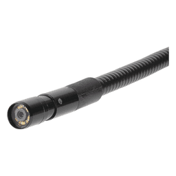 Cámara Boroscopio de Inspección con Conexión para Dispositivos Android®. Cuello de Cisne Blindado de 10' (3 m) y 6 Luces LED