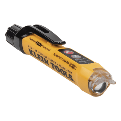 Detector de Voltaje sin contacto de doble rango, de 12 - 1000 V CA con linterna.