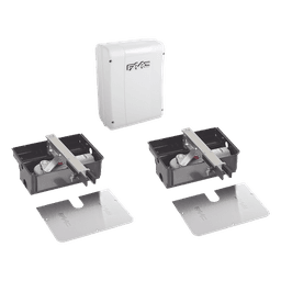 Kit de Operadores Subterraneos FAAC 770N 24V para Puertas Abatibles / Para Puertas de Hasta 3.5 Metros 
