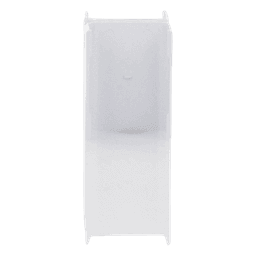 Unión recta, para uso con canaleta LD10, material ABS, Color Blanco