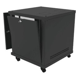 Gabinete Profesional para Telecomunicaciones de 12UR, 638 mm Profundidad.