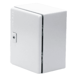 Gabinete de Acero / Nema 4 -IP 66 de 20 x 25 x 15 cm / Platina y certificado UL.