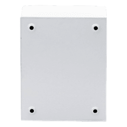 Gabinete de Acero / Nema 4 -IP 66 de 20 x 25 x 15 cm / Platina y certificado UL.