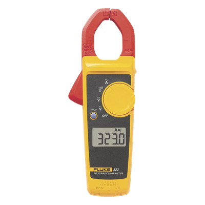 Amperimetro de Gancho de Verdadero Valor Eficaz (True RMS), Medida de Corriente en CA de 400 A y Tensión en CA y CC de 600V