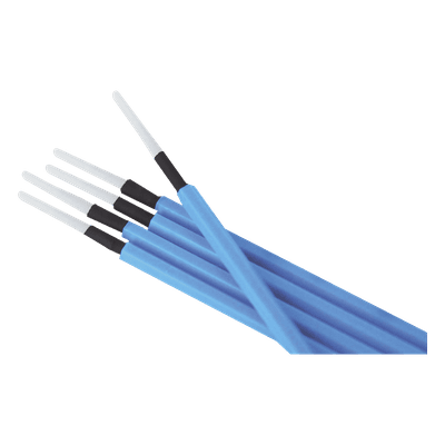 Hisopos para Limpieza de Puertos de Fibra Óptica 1.25 mm (0.05 Pulgadas) para Adaptadores LC y MU, 100 Piezas