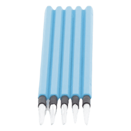 Hisopos para Limpieza de Puertos de Fibra Óptica 1.25 mm (0.05 Pulgadas) para Adaptadores LC y MU, 100 Piezas