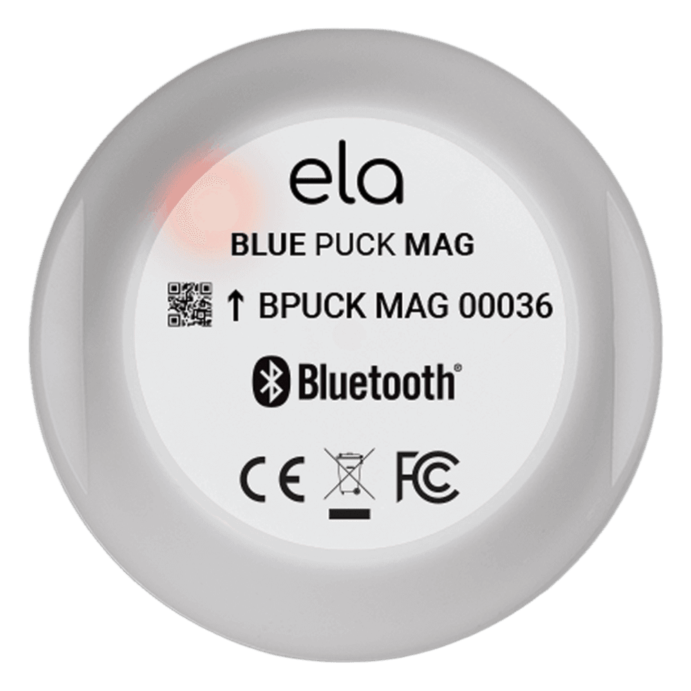 Kit Sensor Magnético BLE / Imán Incluido / Alcance 500 m (1640.4 ft) / IP68 / Autonomía 14 Años / NFC