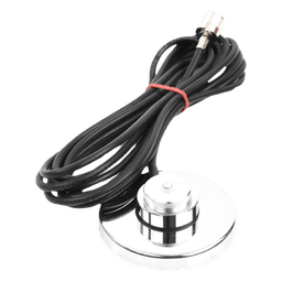 Montaje Magnético para Antenas de 3/4"(NMO), 3.5 m de Cable RG58U y Conector UHF (PL259) Macho.