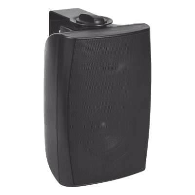 Altavoz de Pared de 2 vías | Woofer 4in + 1.5in  | 70/100V y 8 ohms | 1.25W-2.5W-5W-10W-20W | 86dB de Sensibilidad | A prueba de Humedad | Compatible con Sistemas de Alta y Baja Impedancia 