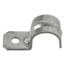 Abrazadera tipo Uña para Tubo Conduit Pared Gruesa y Conduit PVC de 3/4 (19 mm).