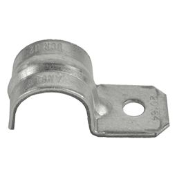 Abrazadera tipo Uña para Tubo Conduit Pared Gruesa y Conduit PVC de 3/4 (19 mm).