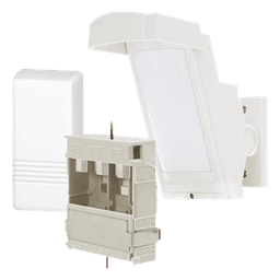 Detector de Movimiento PIR Antimascara / 100% Exterior /  Inalámbrico / Hasta 12 metros a 85°; de cobertura/ Instalación a 3 metros / Incluye transmisor 5816 para paneles Honeywell
