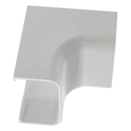 Esquinero interior, para uso con canaleta LD10, material ABS, Color Blanco