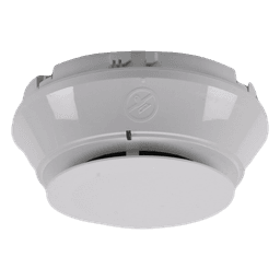 Detector de humo fotoeléctrico direccionable FlashScan, sensibilidad preajustada 1.5%, para lazo SLC de 2 hilos, color blanco