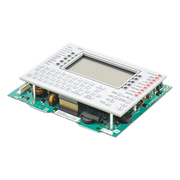 Unidad central de procesamiento con pantalla LCD de 640 caracteres y teclado QWERTY, en inglés, para panel de detección de incendio NFS2-3030