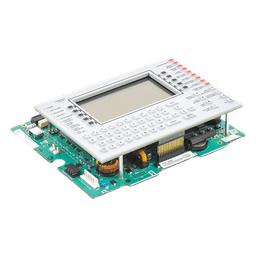 Unidad central de procesamiento con pantalla LCD de 640 caracteres y teclado QWERTY, en inglés, para panel de detección de incendio NFS2-3030