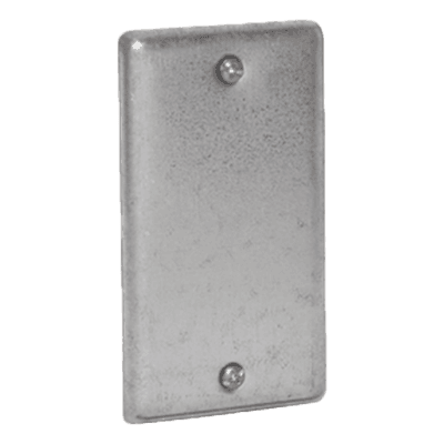 Tapa Ciega de 4" X 2" / Acero Galvanizado.