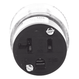 Conector Iluminado 20 A 125 V CA 2 Polos 3 Hilos (Nema 5-20R).