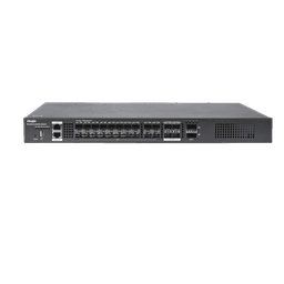 Switch distribución de fibra hasta 23 Tbps de Capacidad, 20 puertos SFP+ 10G, 4 Puertos SFP28 25G y 2 puertos QSFP+ 40G