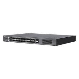 Switch distribución de fibra hasta 23 Tbps de Capacidad, 20 puertos SFP+ 10G, 4 Puertos SFP28 25G y 2 puertos QSFP+ 40G