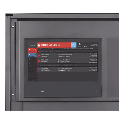 Pantalla táctil de control de red de 10 pulgadas para NOTI-FIRE-NET, compatible con paneles ONYX e INSPIRE